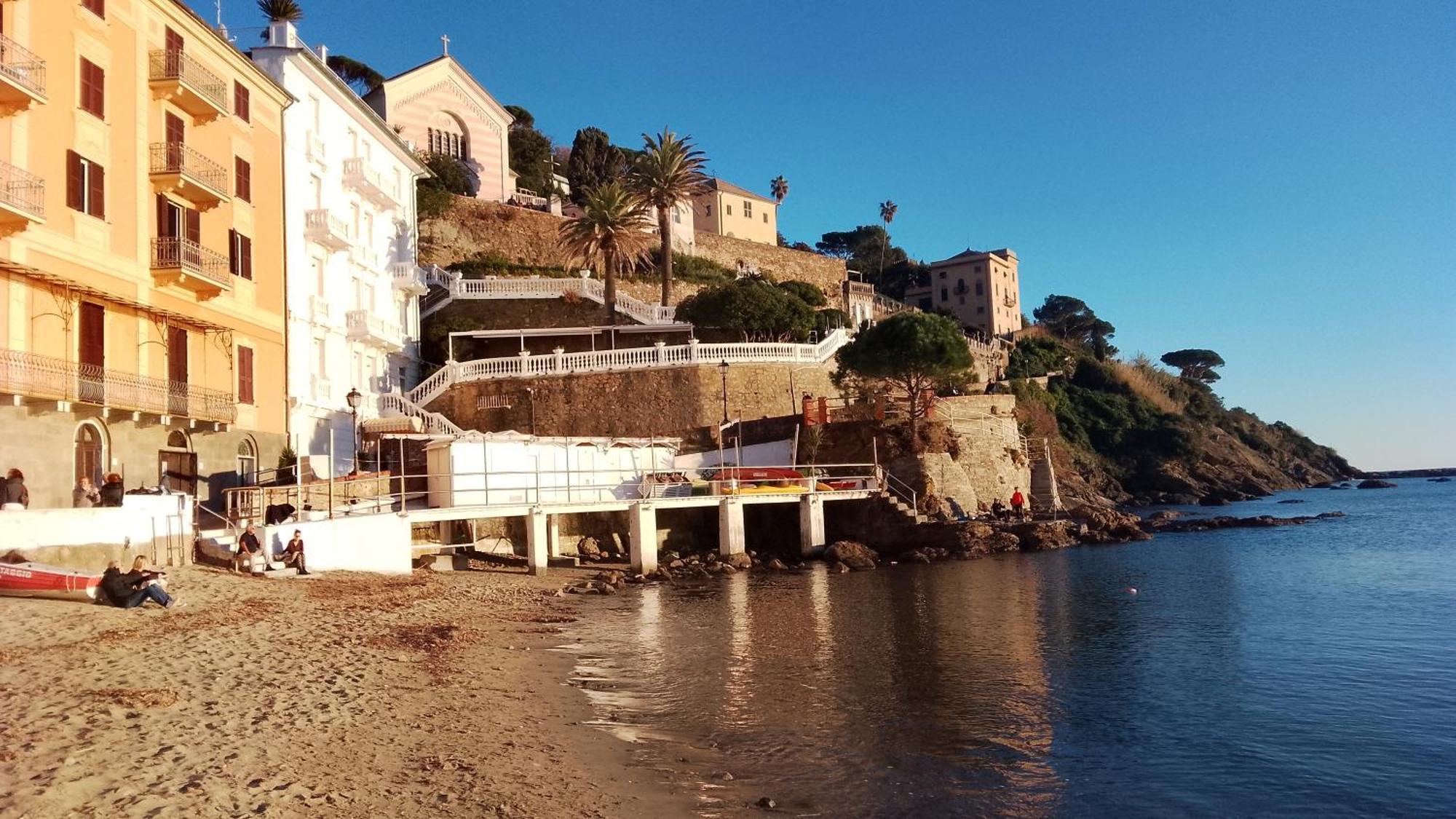 Hotel Miramare Lavagna Exterior foto